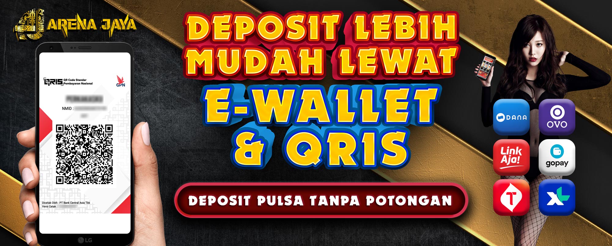 deposit pulsa tanpa potongan