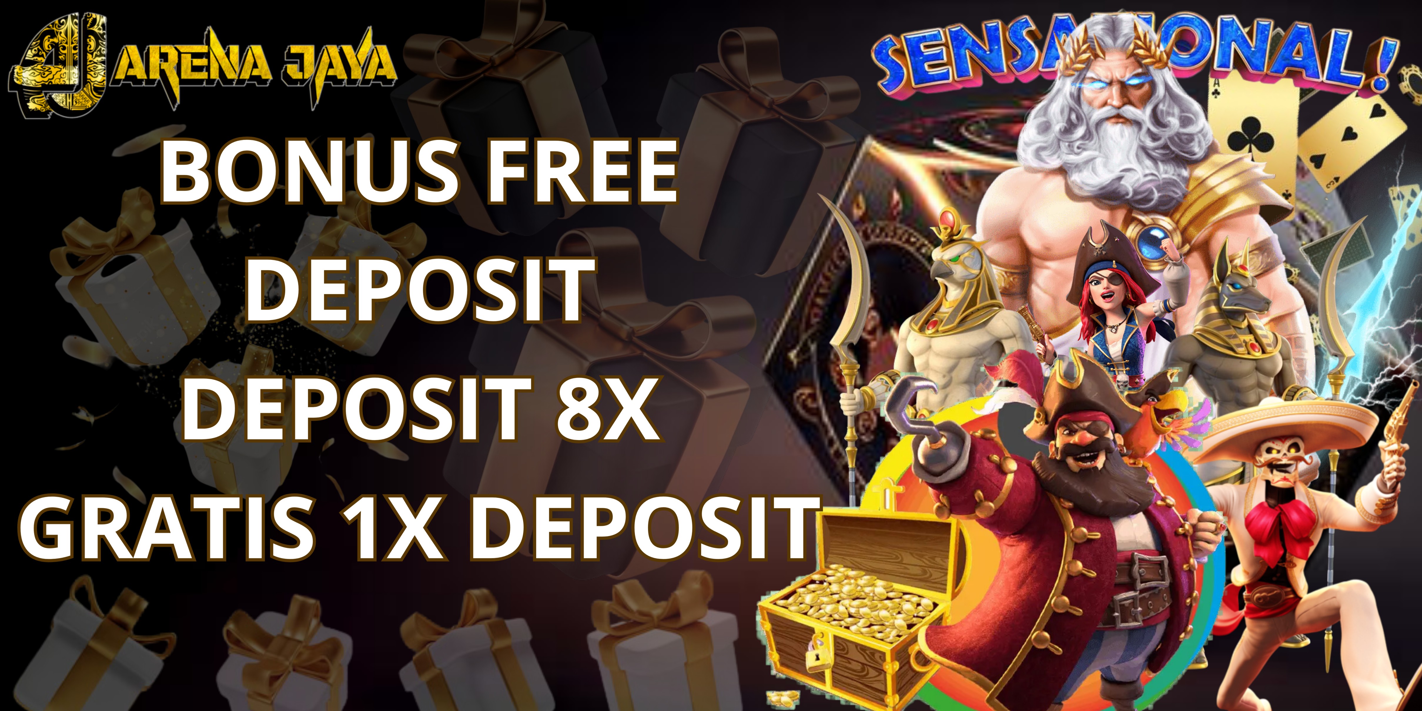 BONUS FREE DEPOSIT 6X GRATIS 1X